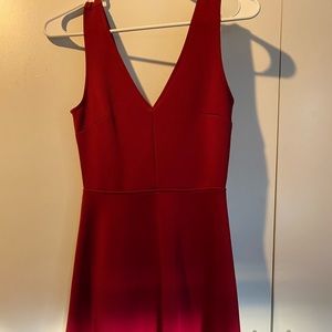 Size small red dress